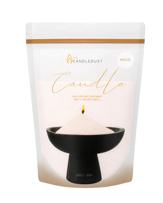 White Scented Candle Sand Kit – Breeze