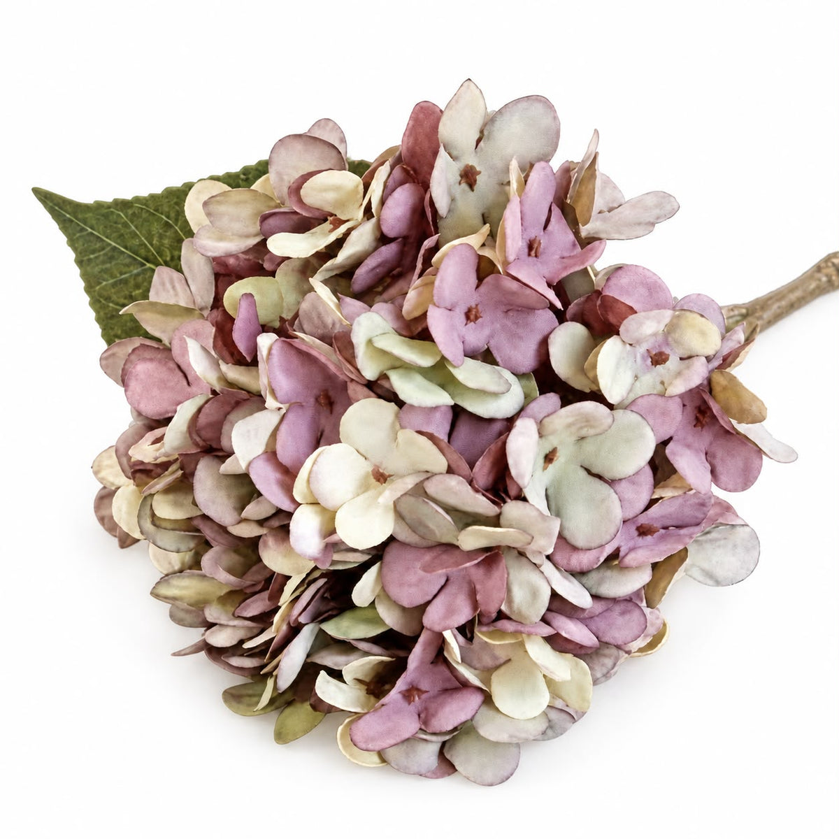 Artificial Short Dusky Plum Hydrangea Stem — product image 4