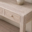 Rattan Large Rectangular Console Table - PRE ORDER MID SEPTEMBER DELIVERY