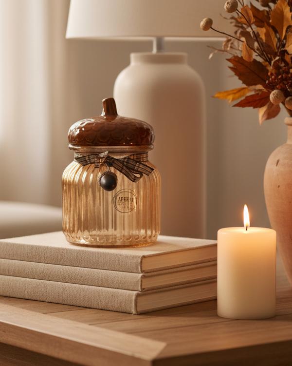 Acorn Storage Jar