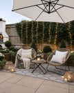 Rattan Snug Garden Furniture Single Chair - Natural