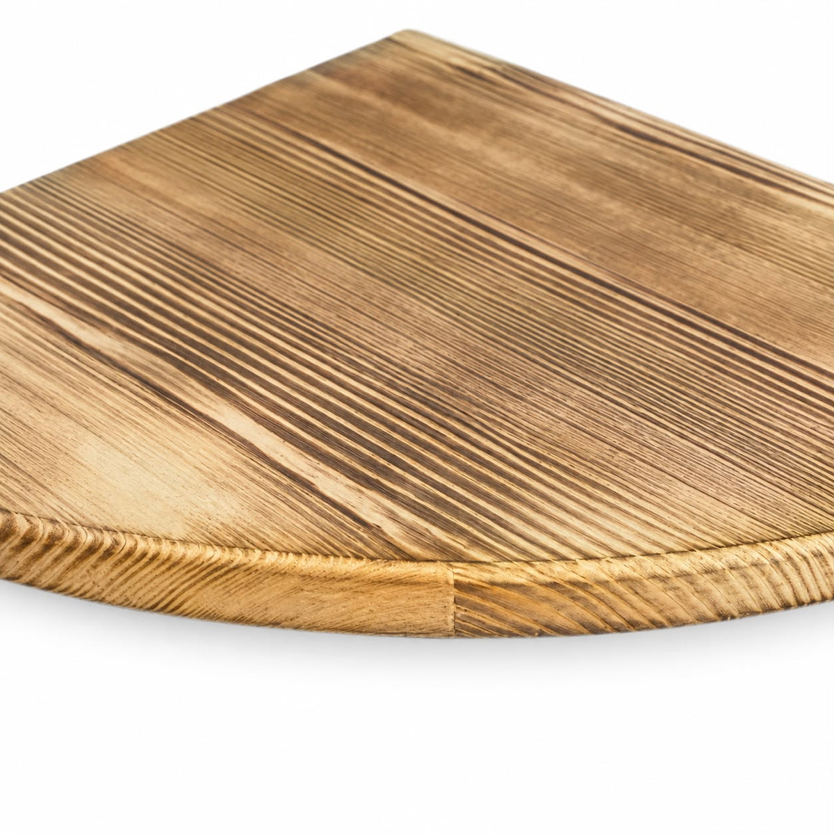 Natural Wooden Rustic Display Corner Bench