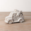 Neutral Ceramic Pumpkin Truck