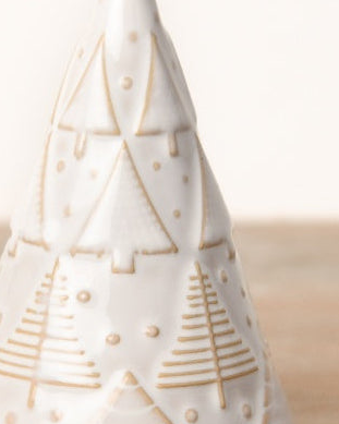 Ceramic White Reactive Glaze Tree