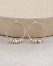 Sterling Silver Nugget Hoops