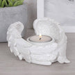 Glitter Angel Wing Candle Holder