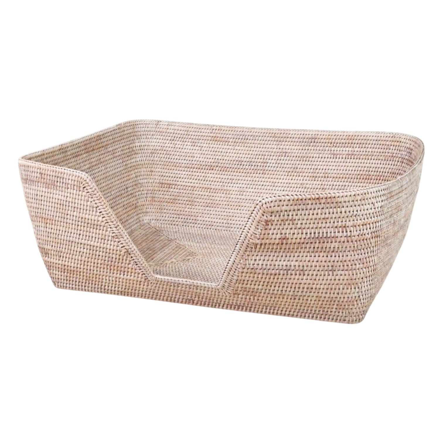 Rattan Rectangular Dog Bed