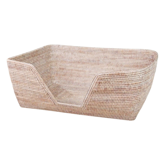 Rattan Rectangular Dog Bed