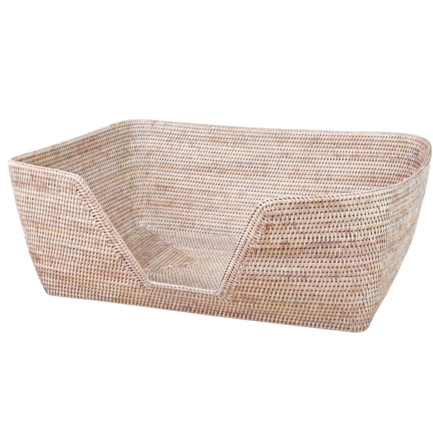 Wickham Rattan Rectangular Dog Bed