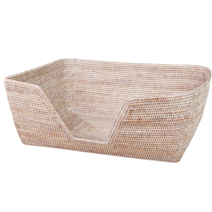 Wickham Rattan Rectangular Dog Bed