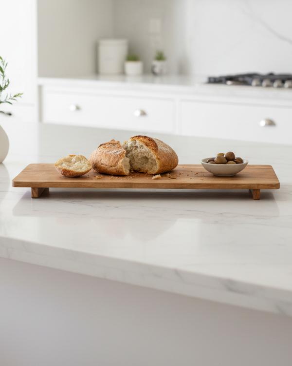 Large Footed Mango Serving Board