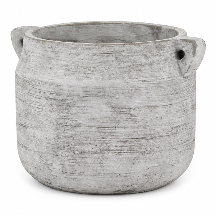 Athena Neutral Stone Hydria Vase — product image 4