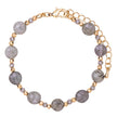 Venus Semi Precious Stone Crystal Clasp Bracelet