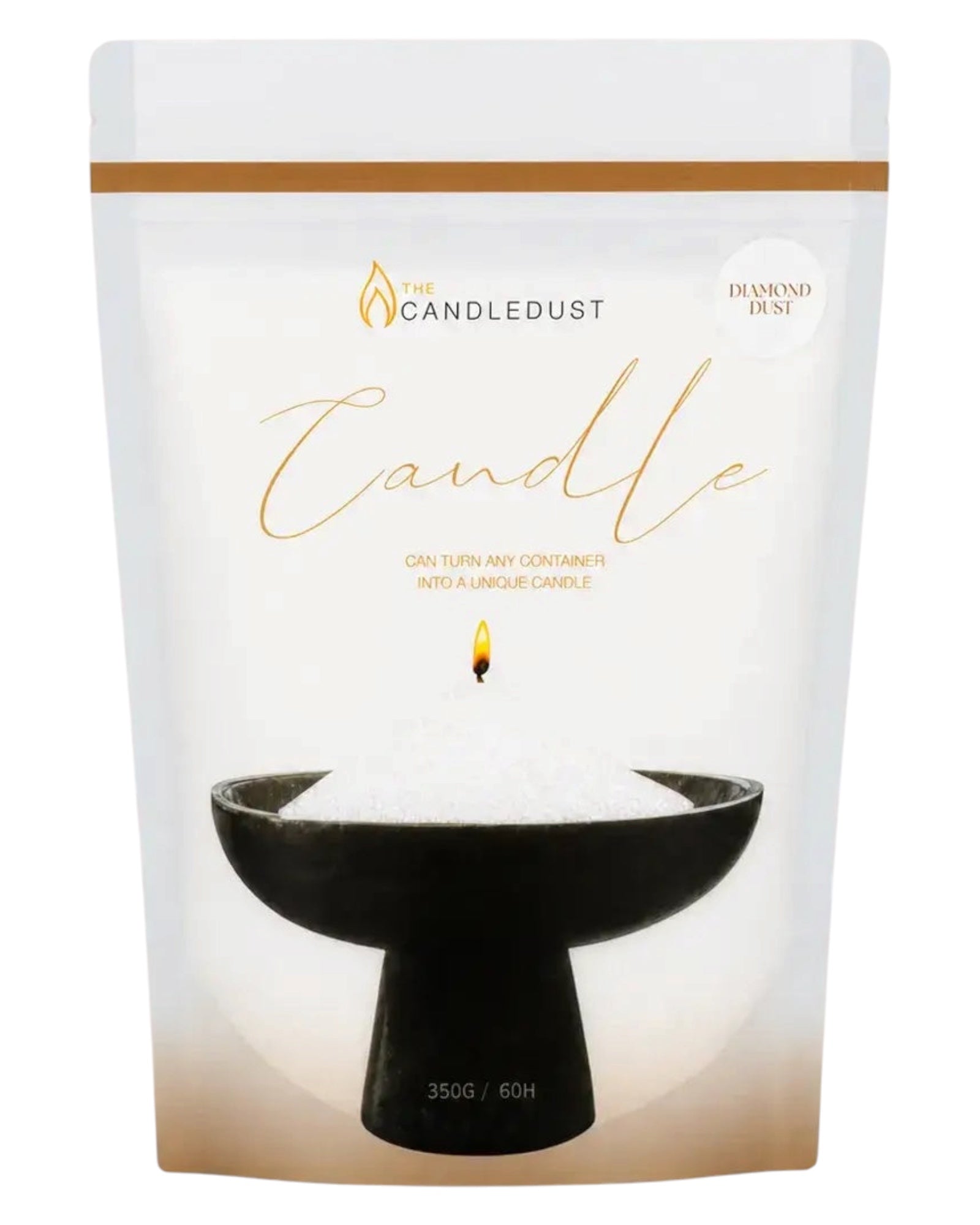 White Scented Candle Sand Kit – Diamond Dust