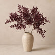 Artificial Burgundy Leaf Foliage Stem
