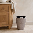 Rattan Round Lined Waste Paper Bin - PRE ORDER MID OCTOBER DELIVERY