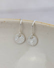 Sterling Silver Mini Textured Earrings