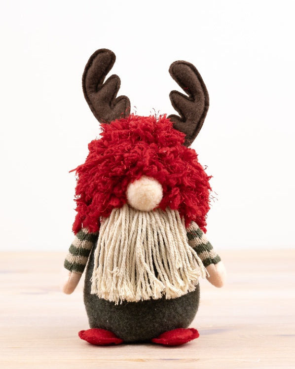 Sitting Gnome with Antlers