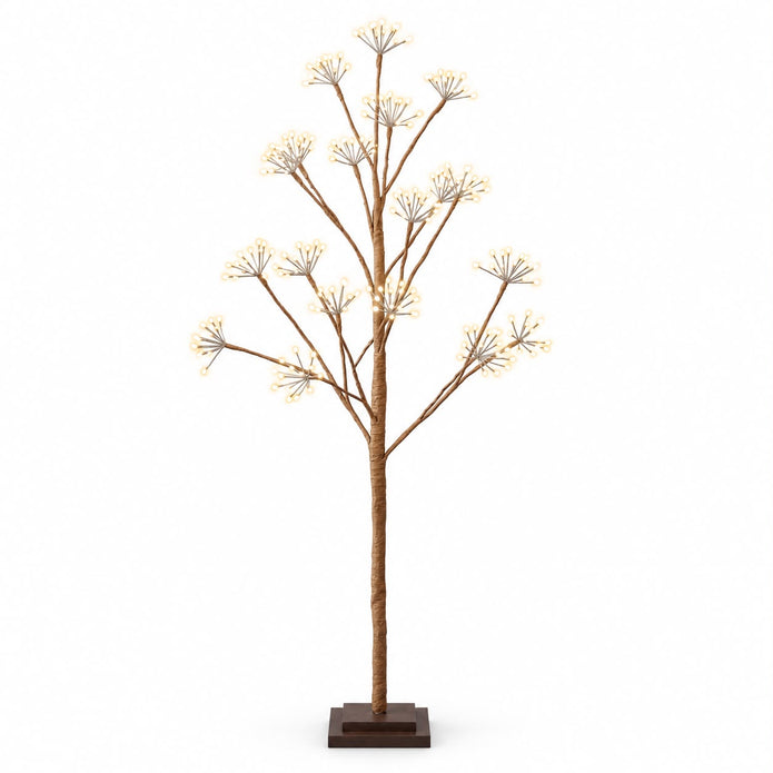 Lightstyle London LED Woodland Tree Christmas decoration with twinkling lights and realistic woodland design.