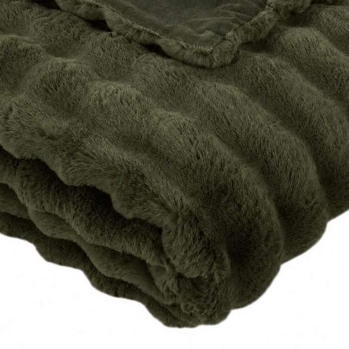 Raffles Sage Green Blanket Throw