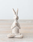 White Ceramic Sitting Bunny Rabbit