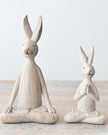 White Ceramic Sitting Bunny Rabbit