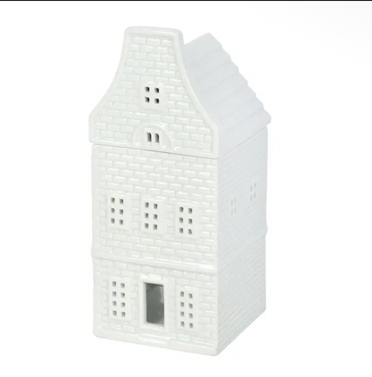 White Ceramic Dutch House Wax Melt Oil Burner - PRE ORDER END AUGUST DELIVERY
