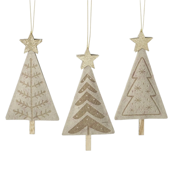 Natural Hanging Trees With Gold Star