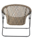 Natural rattan garden furniture set with chair and table by Pacific Lifestyle Ltd, perfect for outdoor patio or garden use.