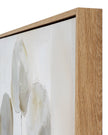 Silvra Large Neutral Eucalyptus Picture In Frame