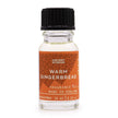Ancient Wisdom Warm Gingerbread Christmas fragrance oil bottle with a 10ml capacity, featuring festive gingerbread scent.