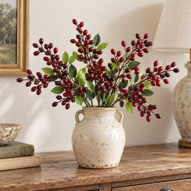 Burgundy Berry Stem