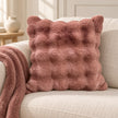 Rosewood Pink Luxury Faux Fur Cushion