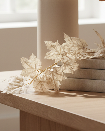 Beige Leaf Garland