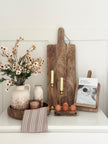 Large Wooden Footed Graze Tapas Board