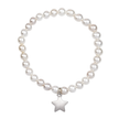 Audrey Mother of Pearl Elasticated Bracelet