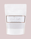 White scented candle sand kit from The Candledust Nordic Light collection, perfect for home fragrance and decorative candles.