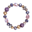 Venus Semi-Precious Stone Crystal Elasticated Bracelet