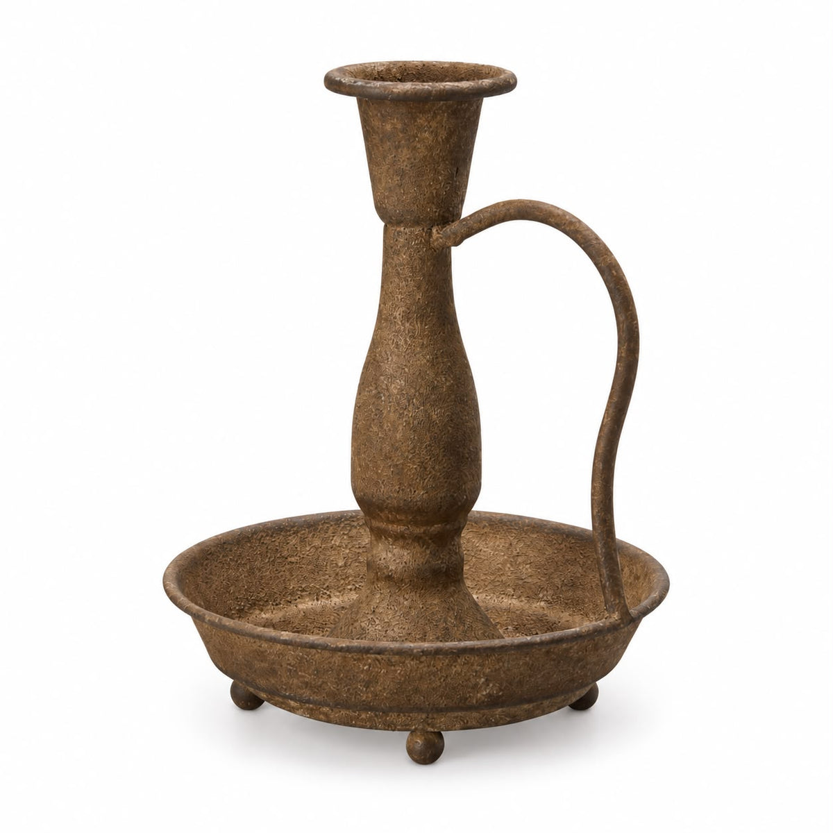 Brass Rustic Dinner Candle Holder