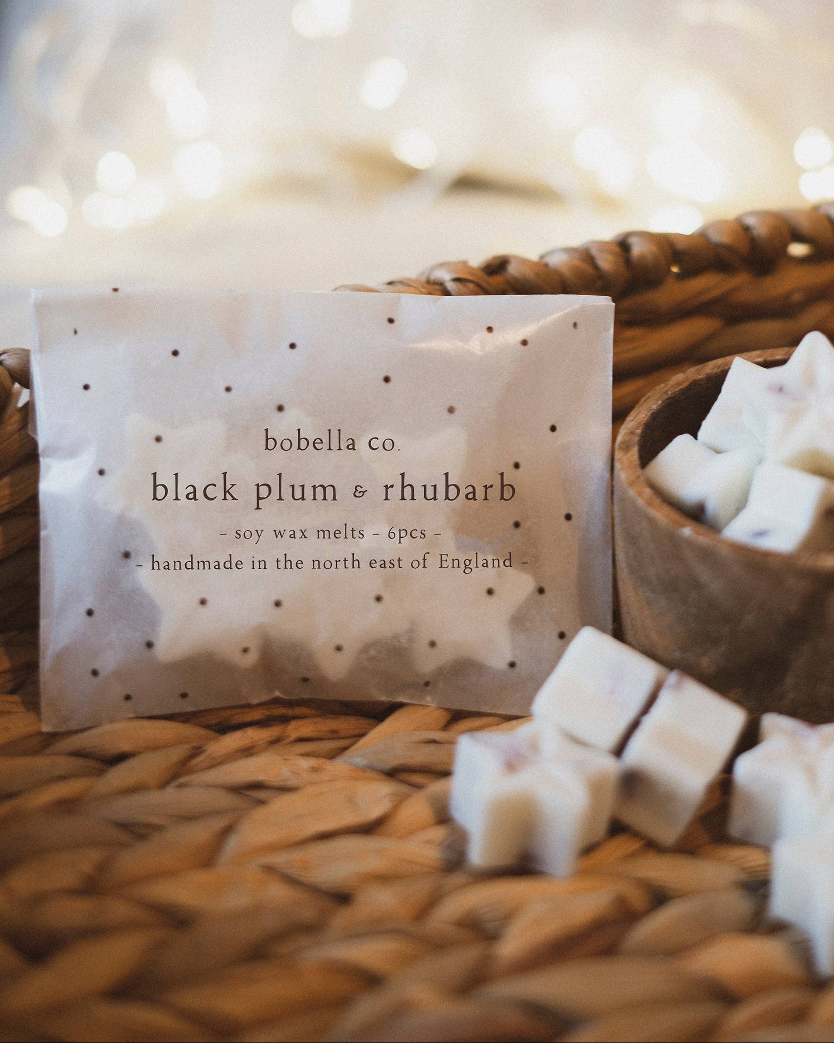 Soy Wax Melts - Black Plum & Rhubarb