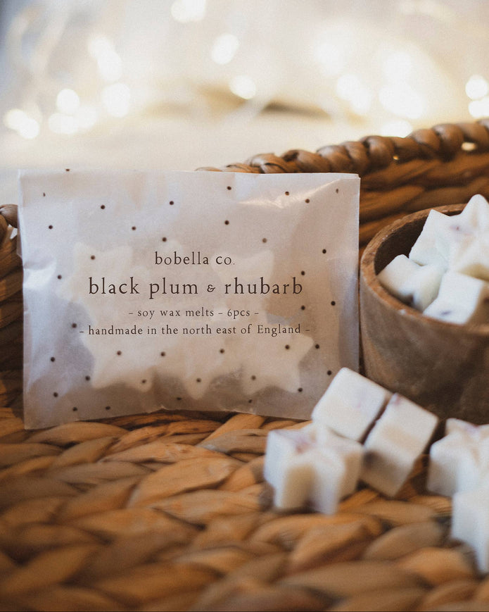 Soy Wax Melts - Black Plum & Rhubarb