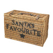 Santa's Favourite Large Rattan Storage Basket