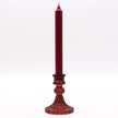 Burgundy Vintage Candle Holder
