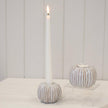 Ceramic Natural Pumpkin Dinner Candle Holder