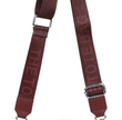 Burgundy Double Zip Crossbody Bag