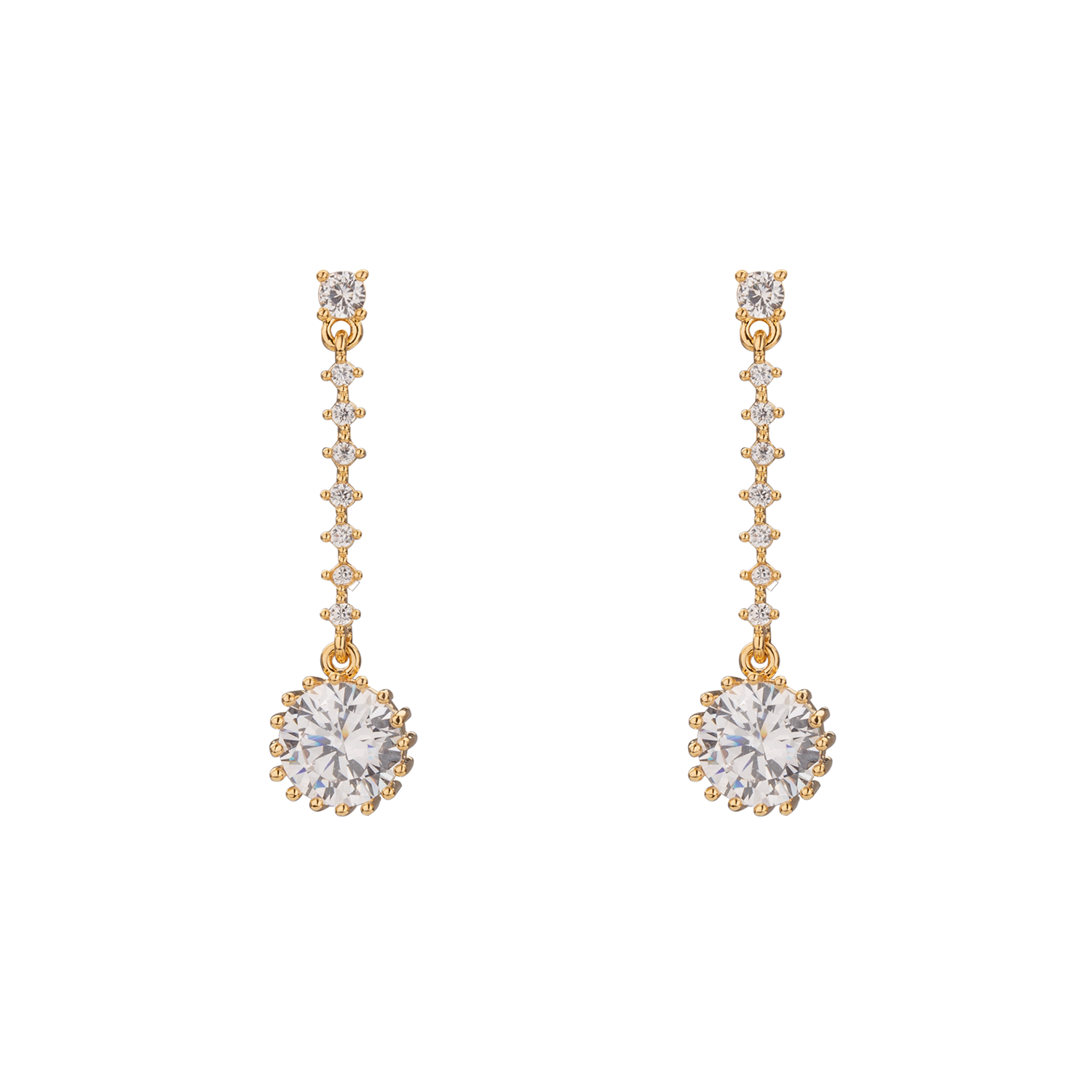 Kylie Cubic Zirconia Post Earrings