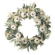 White Pumpkin Wreath