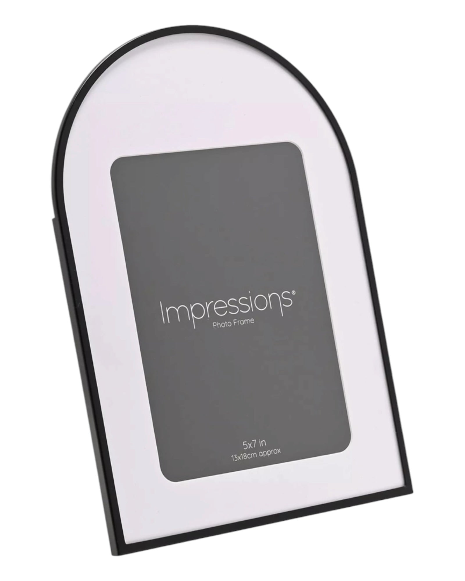 Arched Black And White Photo Frame