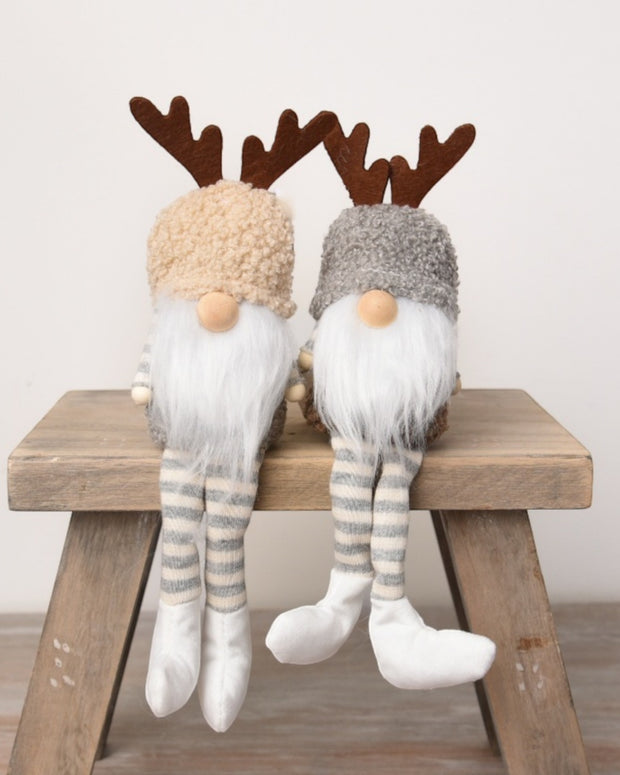 Beige Antler Fabric Gonk