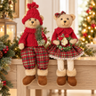 Sitting Teddy Bears in Jumpers